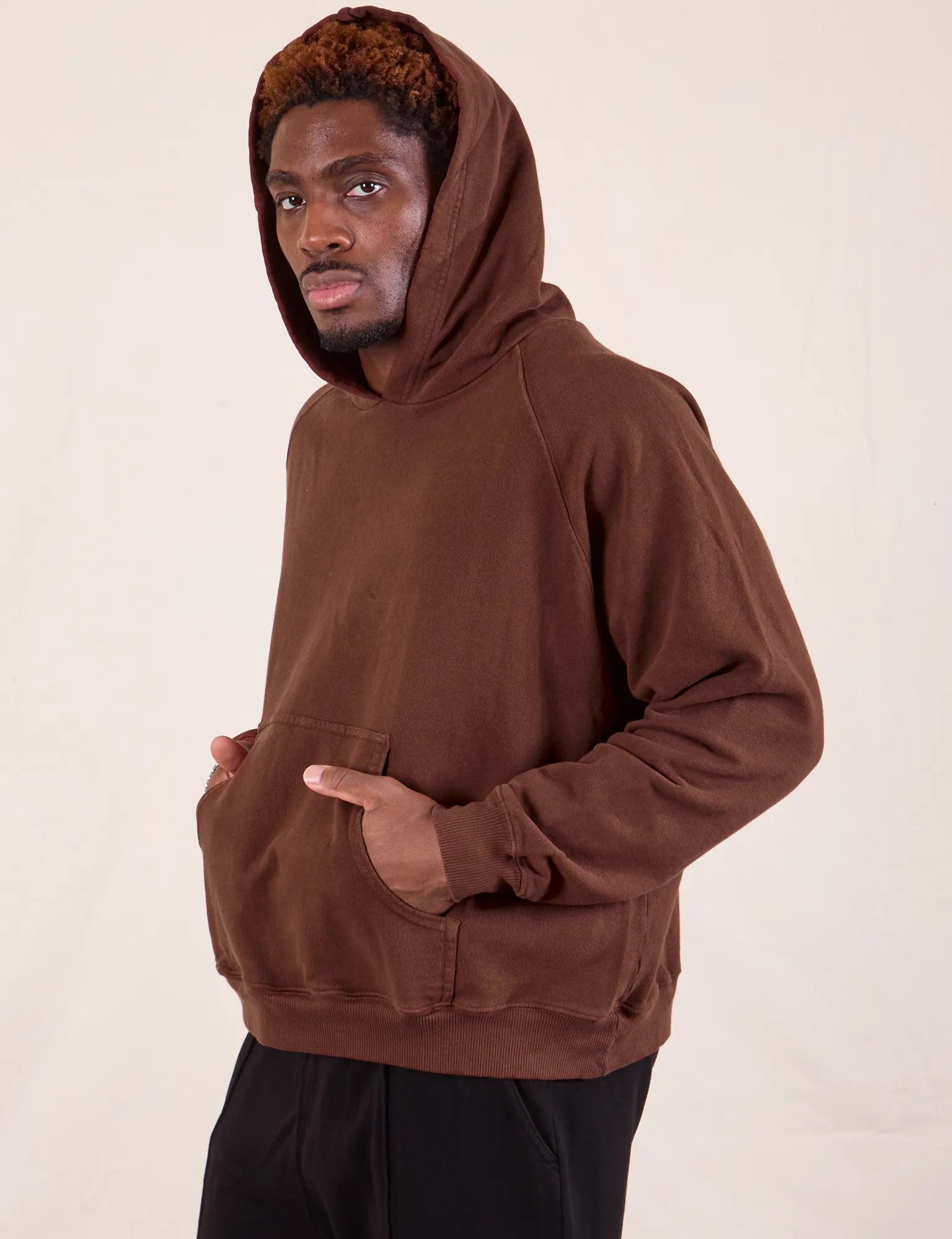Oversized Hoodie - Fudgesicle Brown