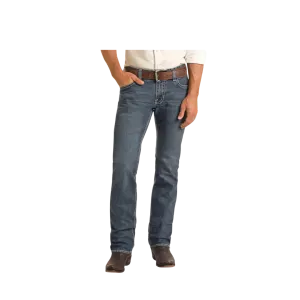 Panhandle Slim Men's Slim Straight Dark Vintage Jeans