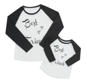 "Match in Style: MOM Best Friends T-Shirt"