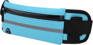 Running Waist Pack Outdoor Sports Waist Belt Bag Comfortable Unisex Fanny pack for Women Men Workout Cycling Travelling Waist Pouch (Blue)