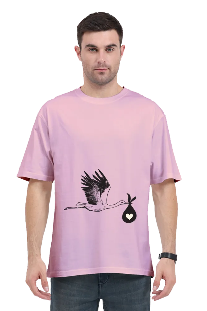 Stork - Oversized Pregnancy T-shirt