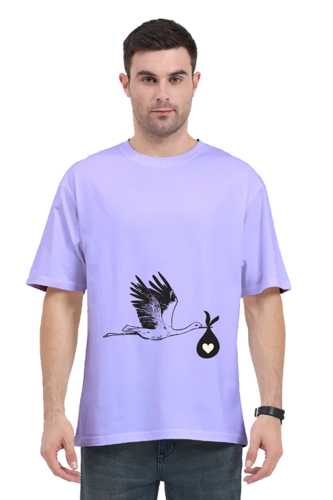 Stork - Oversized Pregnancy T-shirt