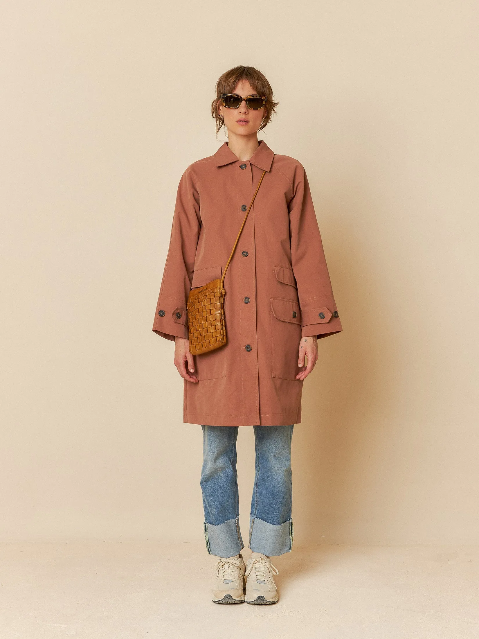Straight Trench Coat