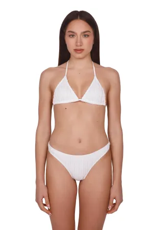 TEXTURED BIKINI BOTTOMS