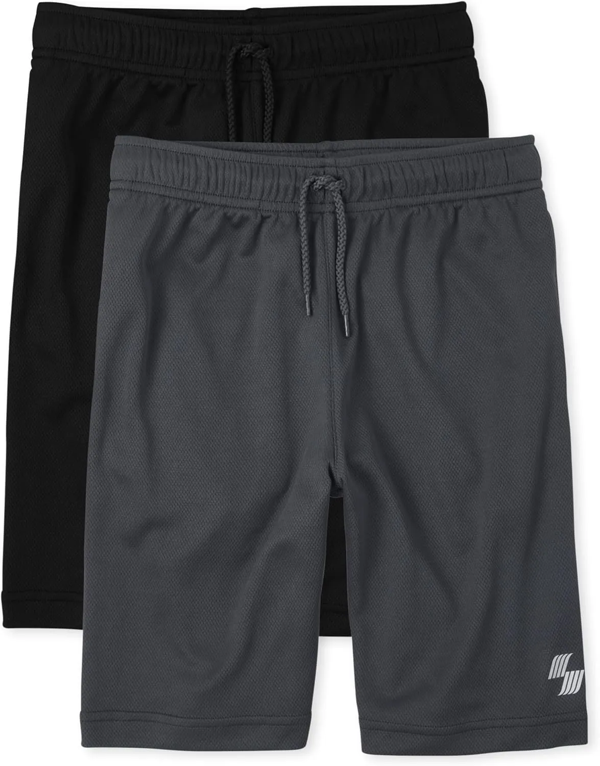 The Children's Place Boys' 2 Pack Mesh Performance Basketball Shorts