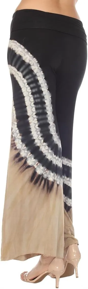 THE COLLECTION ROYAL Palazzo Pants Hippie Harem Boho Yoga Casual Cozy Jogger Wide Leg Workout Pant Travel Clothes