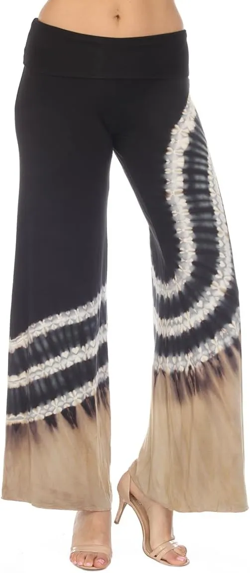 THE COLLECTION ROYAL Palazzo Pants Hippie Harem Boho Yoga Casual Cozy Jogger Wide Leg Workout Pant Travel Clothes