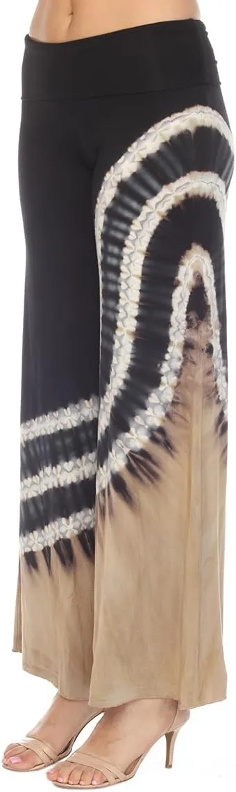 THE COLLECTION ROYAL Palazzo Pants Hippie Harem Boho Yoga Casual Cozy Jogger Wide Leg Workout Pant Travel Clothes