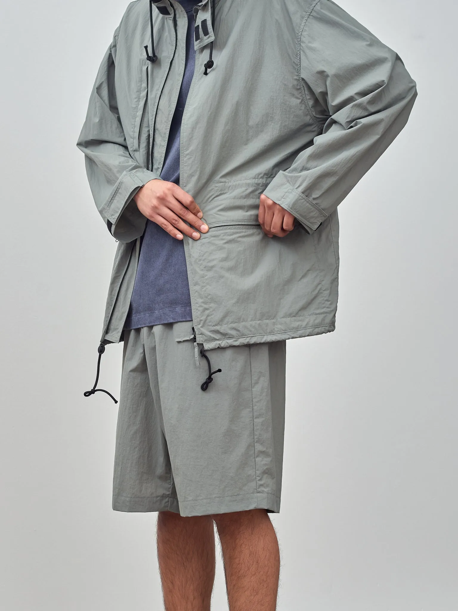 Travel Nylon Easy Shorts - Green