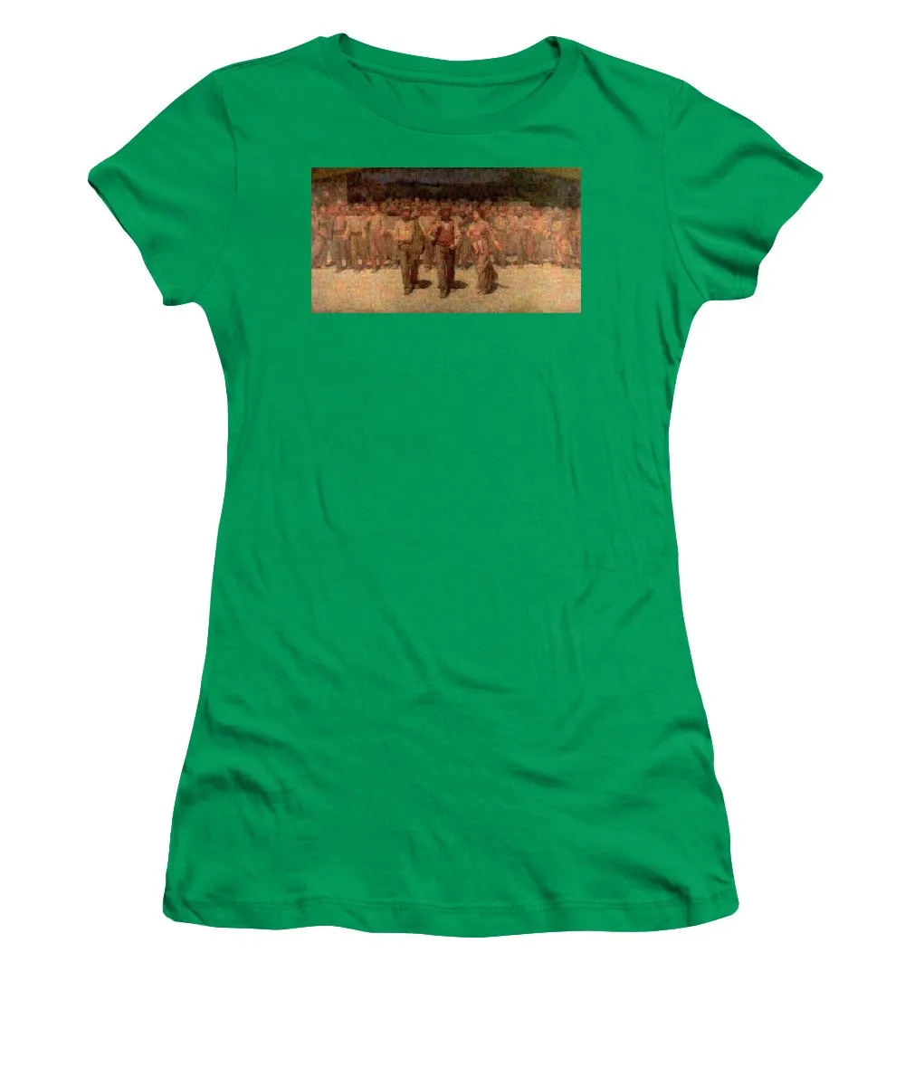Tribute to Pellizza da Volpedo - Women's T-Shirt