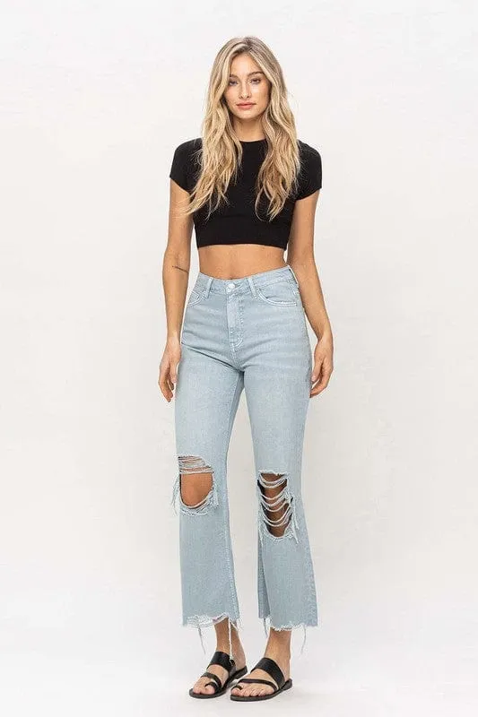 Vintage Crop Flare Jeans *Online Only*
