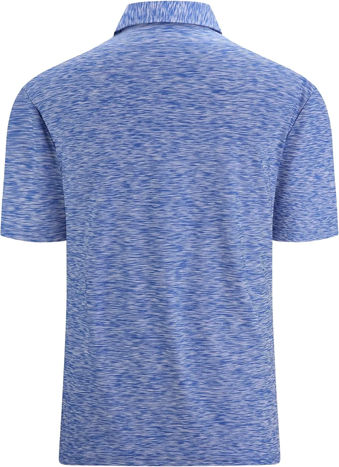 WARHORSEE Mens Golf Polo Shirts Short Sleeve Quick Dry, Performance Stretchy Casual Polo Shirts for Men