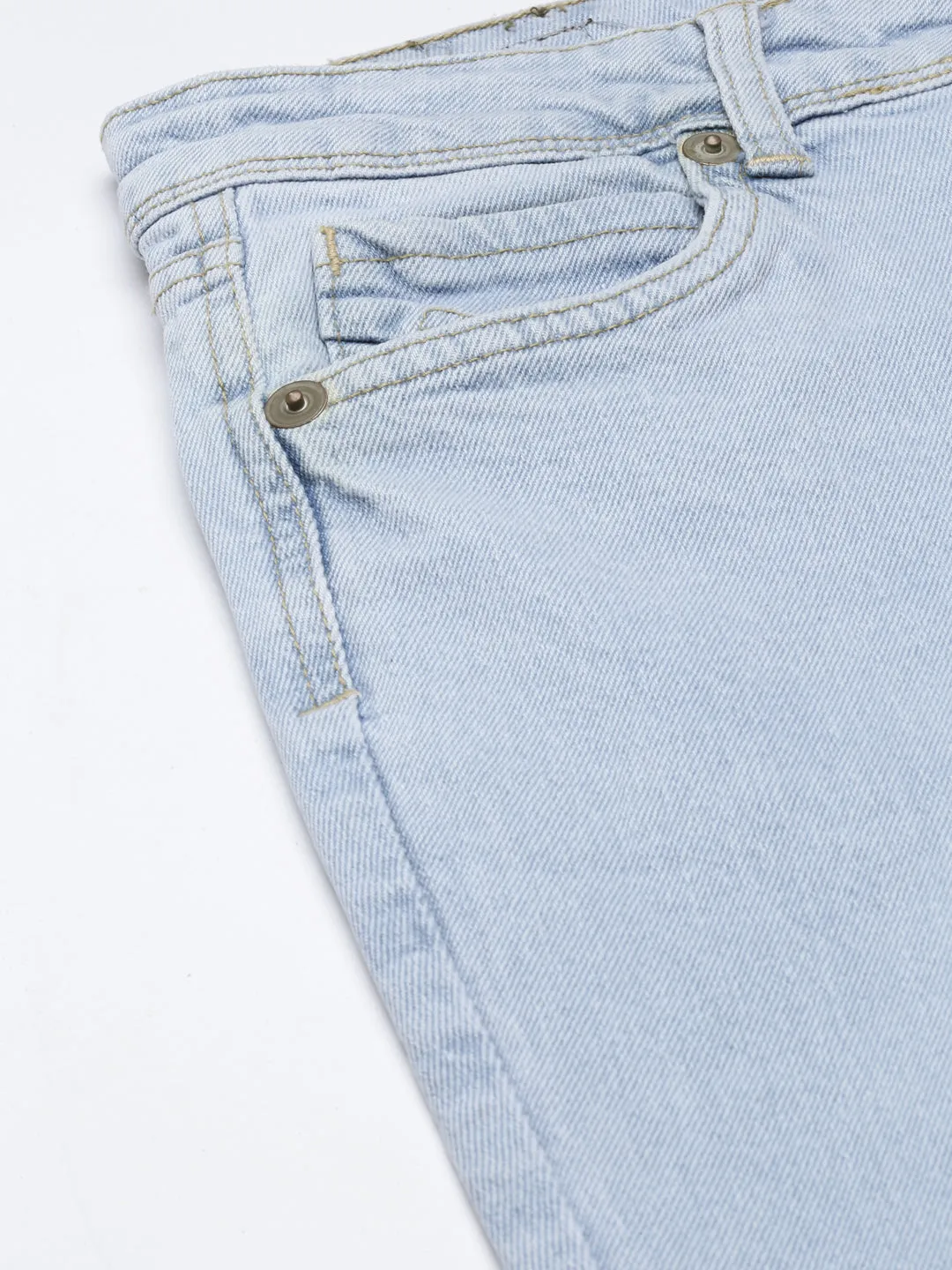 Women Blue Clean Look Mid-Rise Bootcut Jeans