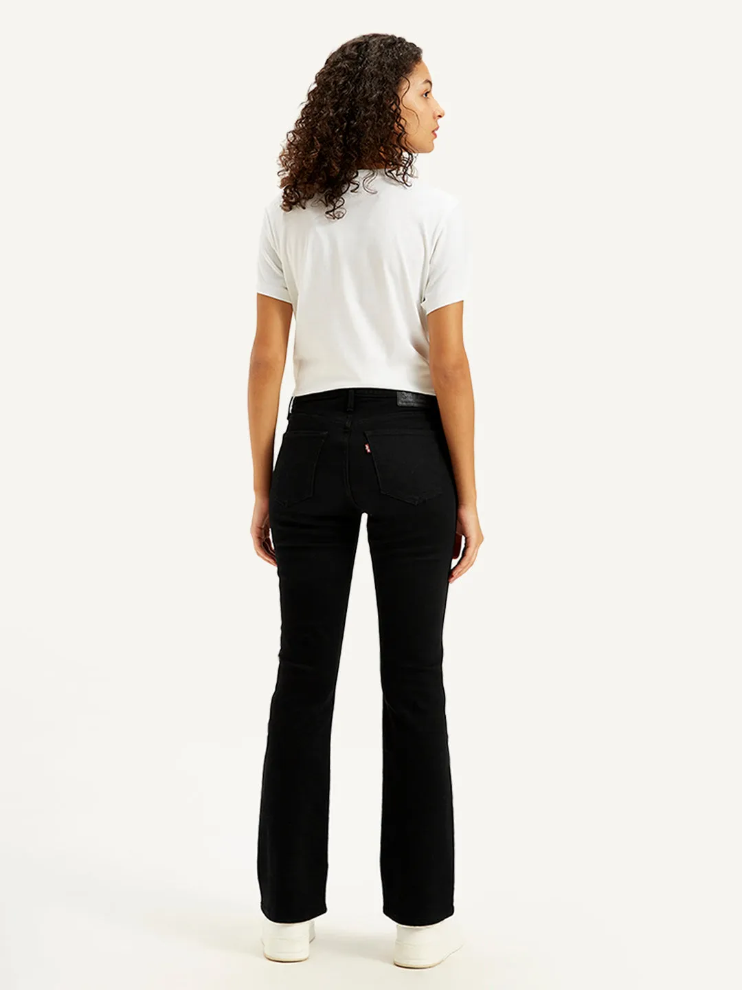 Women's 315 Black Bootcut Fit High Rise Jeans
