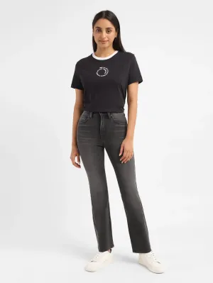 Women's 725 Grey Bootcut Fit High Rise Jeans