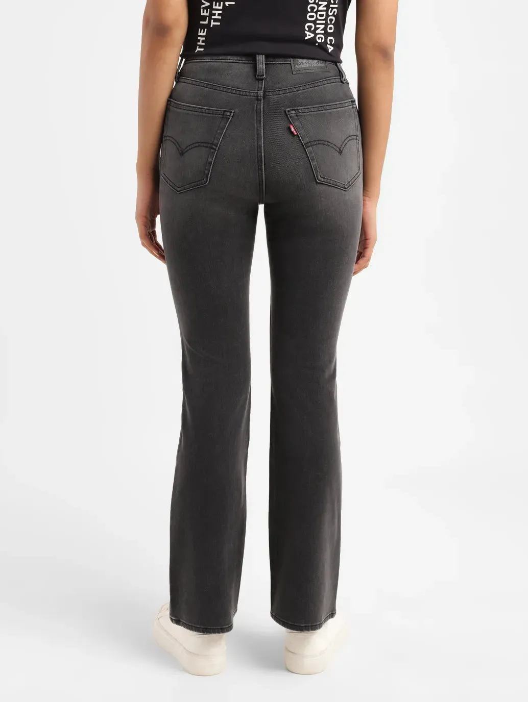 Women's 725 Grey Bootcut Fit High Rise Jeans