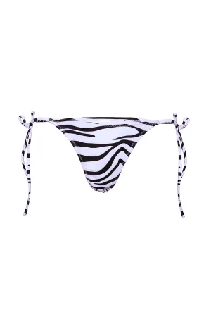 ZEBRA PRINT BIKINI BOTTOMS