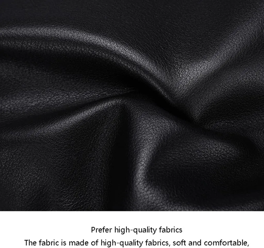 Zipper Leather Briefcase,14-inch Laptop Bag,Comfortable Hand Bag Diagonal Bag,Black Men's Office Bag,Suitable Business Office (Color : Black, Size : 14 inch)